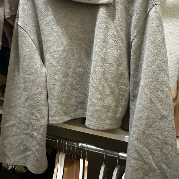 Zara Taupe Knit Top - Picture 3 of 8